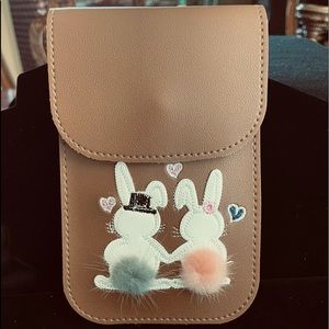 Easter Rabbit Smartphone Mini Crossbody bag